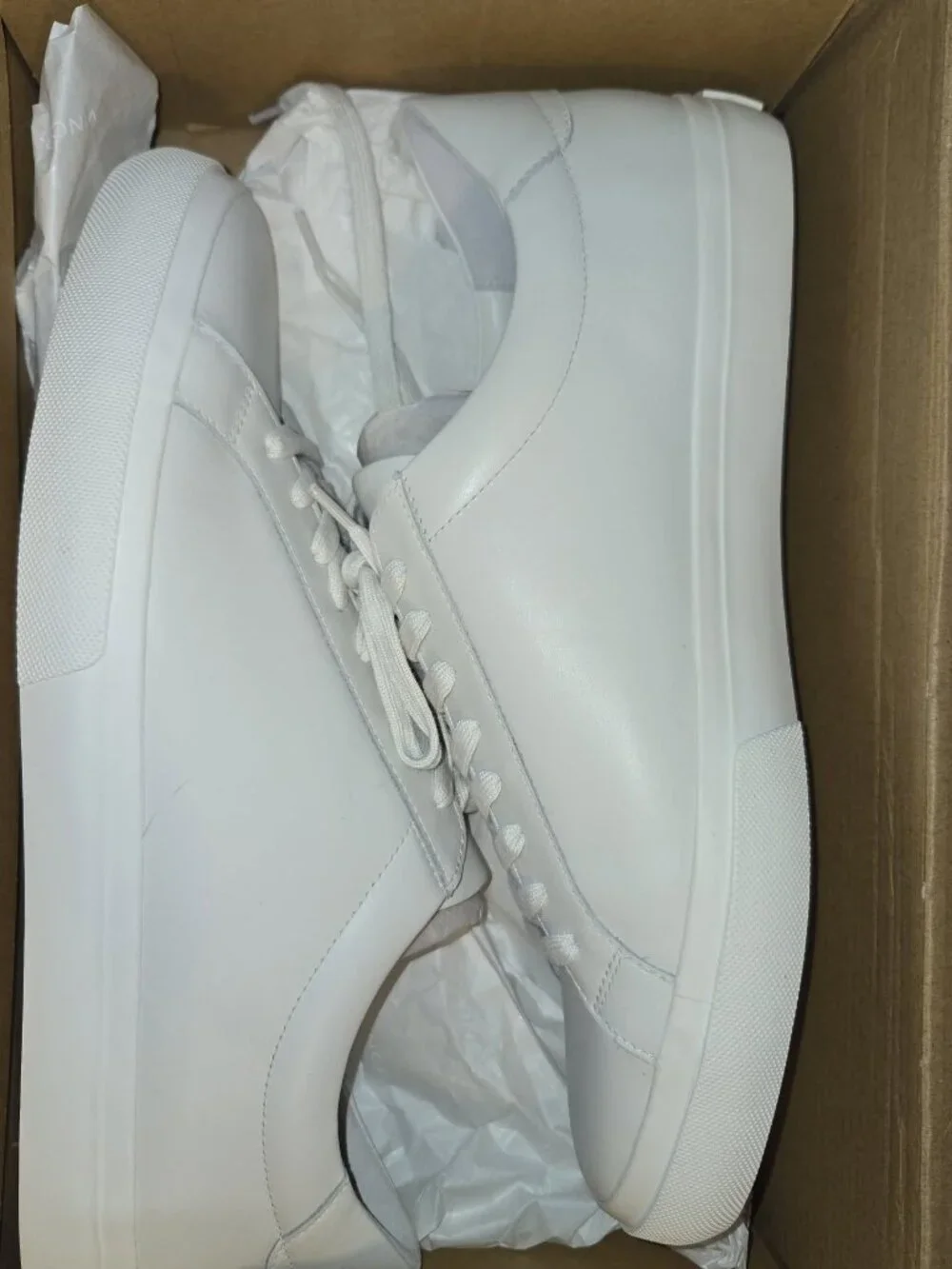 Vince Fulton white leather - size 11.5
